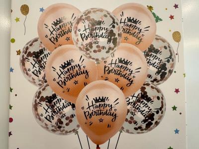 Set of birthday balloons 10